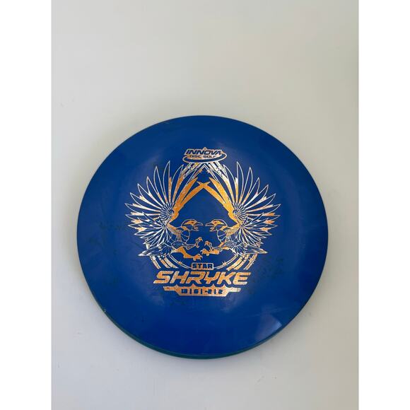 Innova Disc Golf Star Shryke Stamp Plastic Distance Driver Disc Blue - Picture 1 of 2